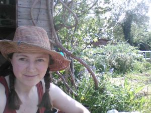 Photo of me on the allotment
