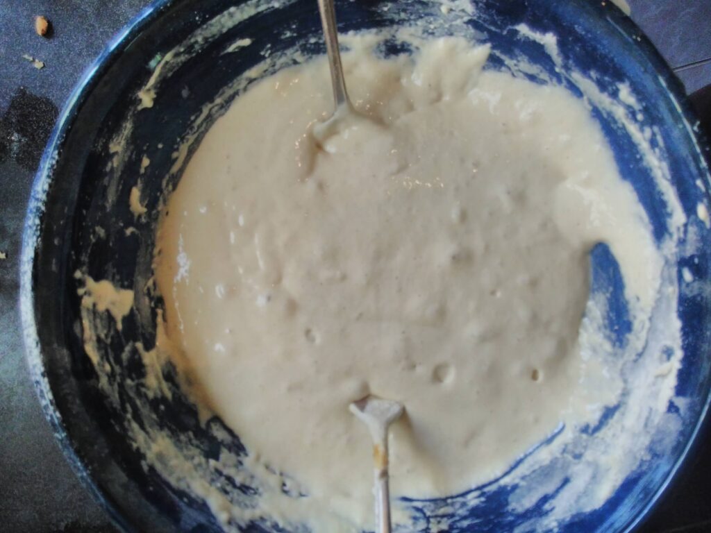 sourdough batter