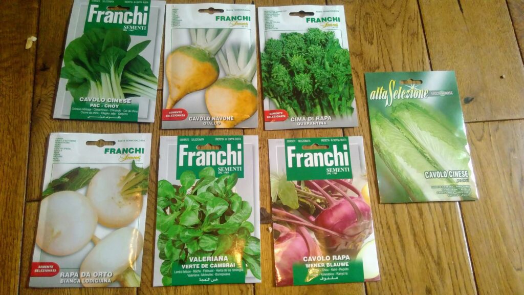 seeds packets
