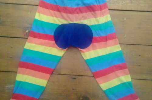 mended trousers